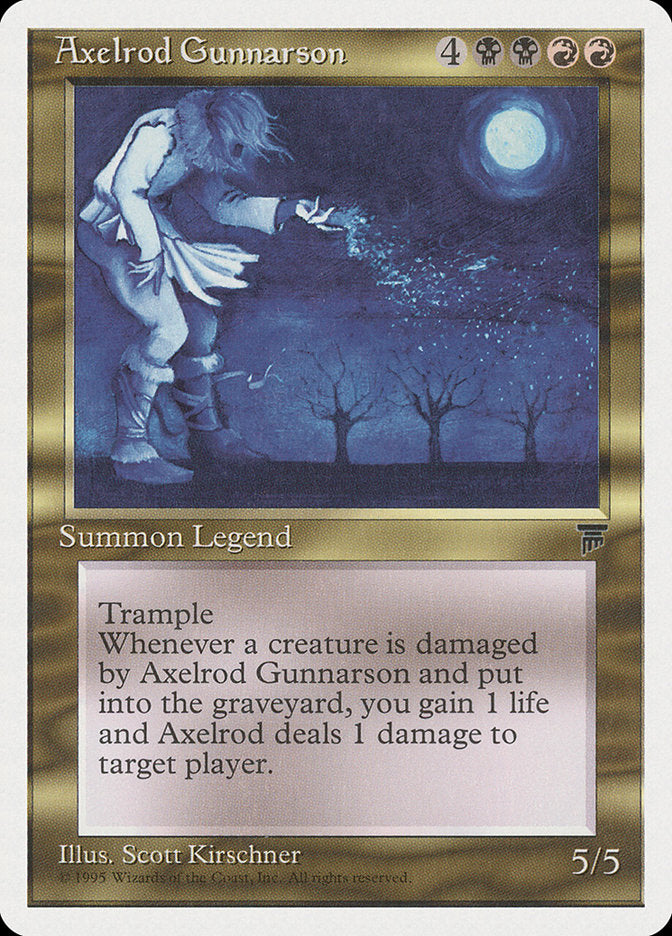 Axelrod Gunnarson [Chronicles] - Magic: The Gathering - Card Brawlers | Quebec | Canada |