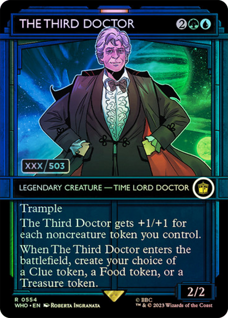 The Third Doctor (Serial Numbered) [Doctor Who] - Magic: The Gathering - Card Brawlers | Quebec | Canada |