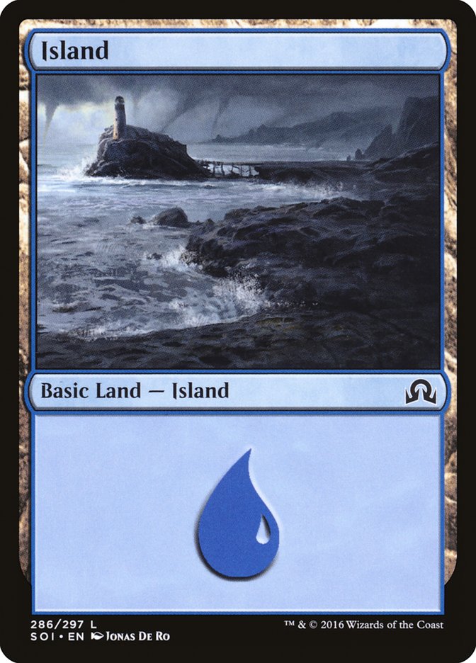 Island (286) [Shadows over Innistrad] - Magic: The Gathering - Card Brawlers | Quebec | Canada |