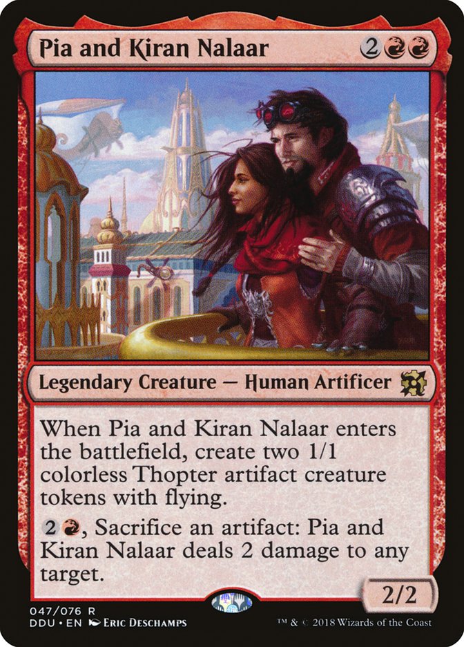 Pia and Kiran Nalaar [Duel Decks: Elves vs. Inventors] - Magic: The Gathering - Card Brawlers | Quebec | Canada |