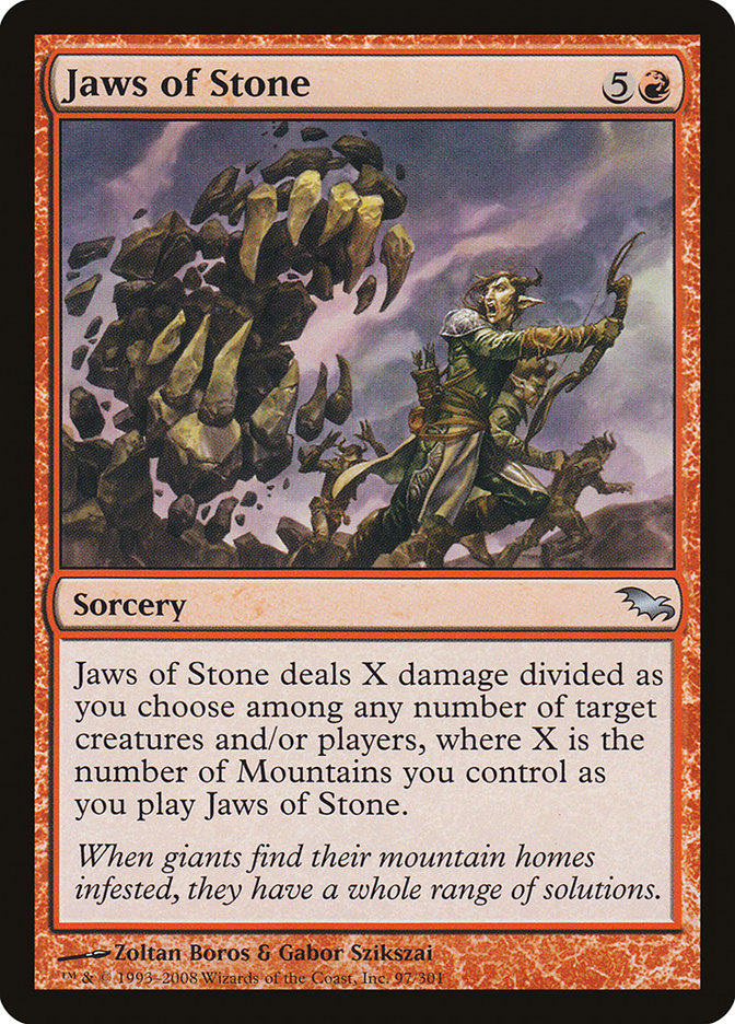 Jaws of Stone [Shadowmoor] - Magic: The Gathering - Card Brawlers | Quebec | Canada |