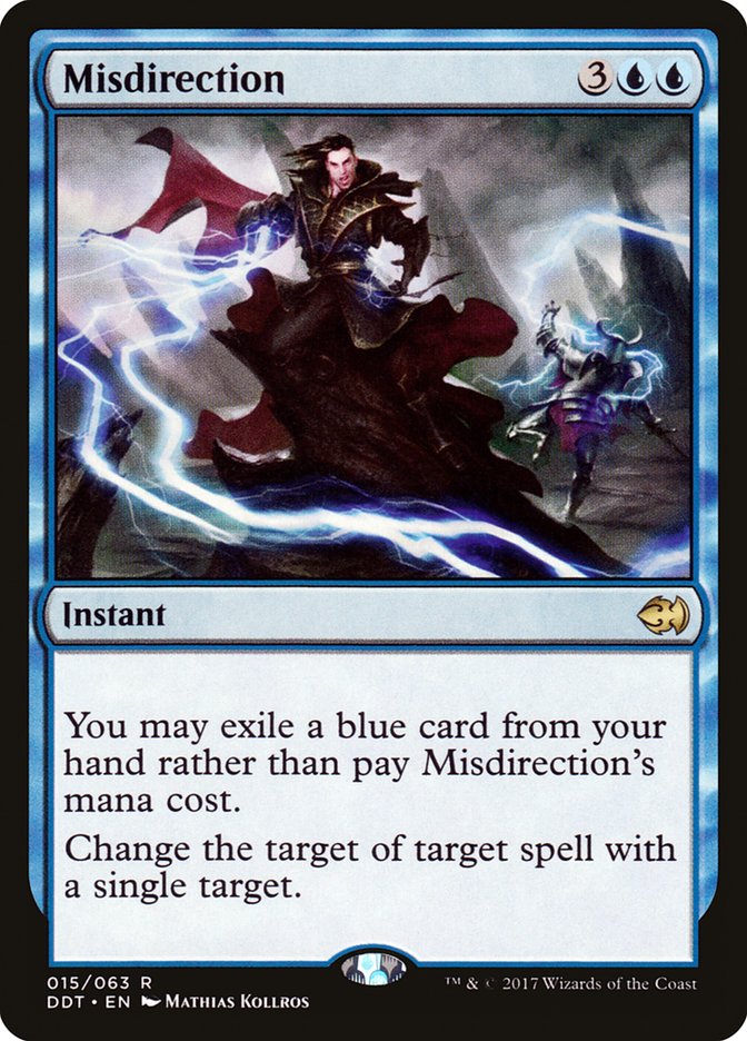 Misdirection [Duel Decks: Merfolk vs. Goblins] - Magic: The Gathering - Card Brawlers | Quebec | Canada |
