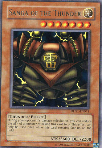 Sanga of the Thunder [DLG1-EN031] Rare - Yu-Gi-Oh! - Card Brawlers | Quebec | Canada |