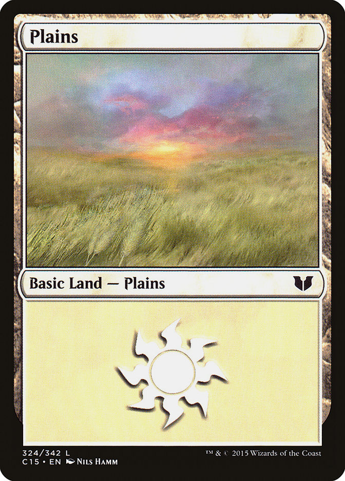 Plains (324) [Commander 2015] - Magic: The Gathering - Card Brawlers | Quebec | Canada |