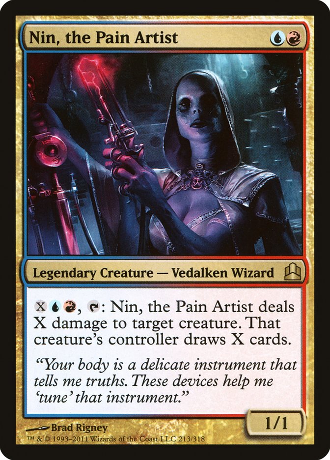 Nin, the Pain Artist [Commander 2011] - Magic: The Gathering - Card Brawlers | Quebec | Canada |