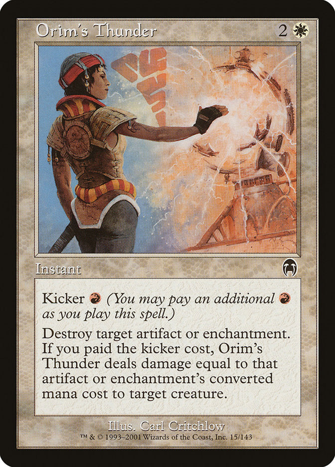 Orim's Thunder [Apocalypse] - Magic: The Gathering - Card Brawlers | Quebec | Canada |