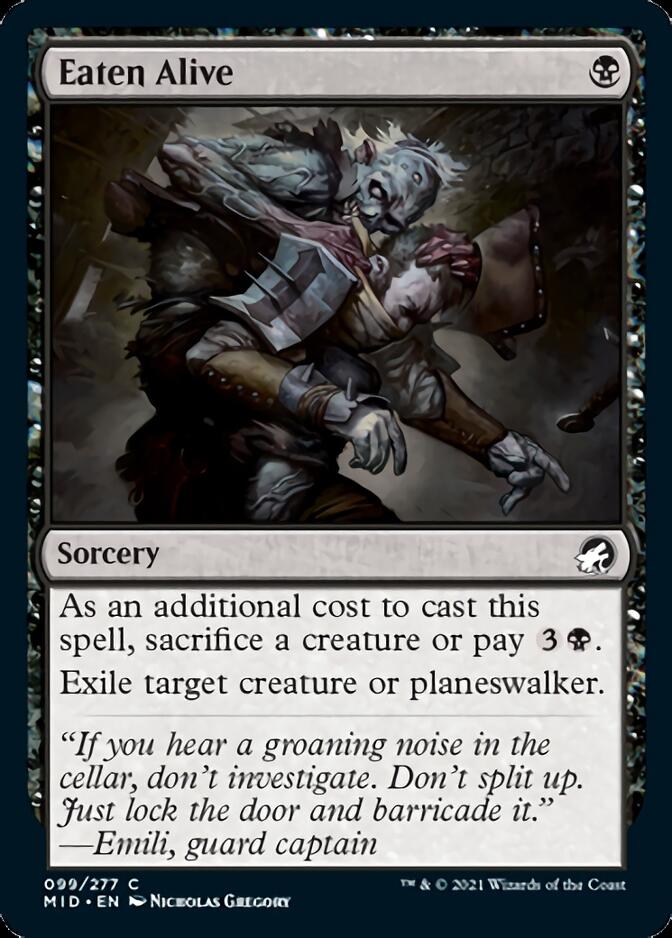 Eaten Alive [Innistrad: Midnight Hunt] - Magic: The Gathering - Card Brawlers | Quebec | Canada |