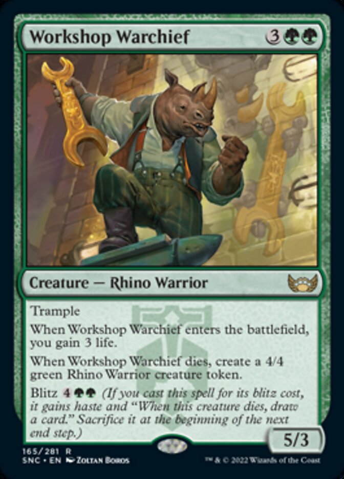 Workshop Warchief [Streets of New Capenna] - Magic: The Gathering - Card Brawlers | Quebec | Canada |