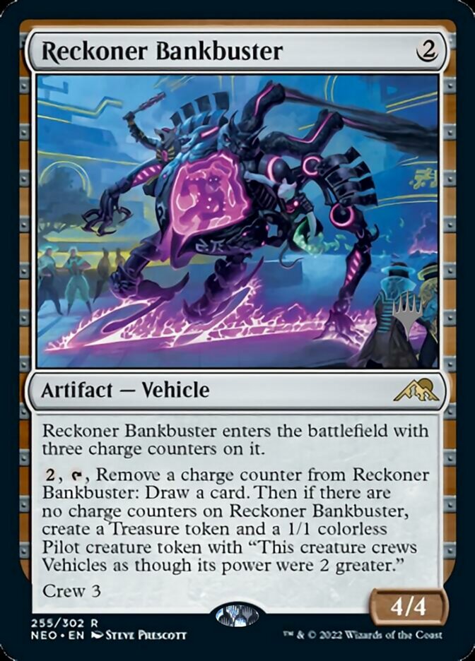Reckoner Bankbuster (Promo Pack) [Kamigawa: Neon Dynasty Promos] - Magic: The Gathering - Card Brawlers | Quebec | Canada |