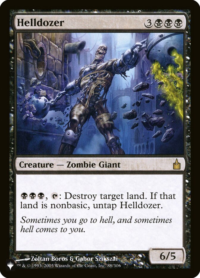 Helldozer [The List] - Magic: The Gathering - Card Brawlers | Quebec | Canada |