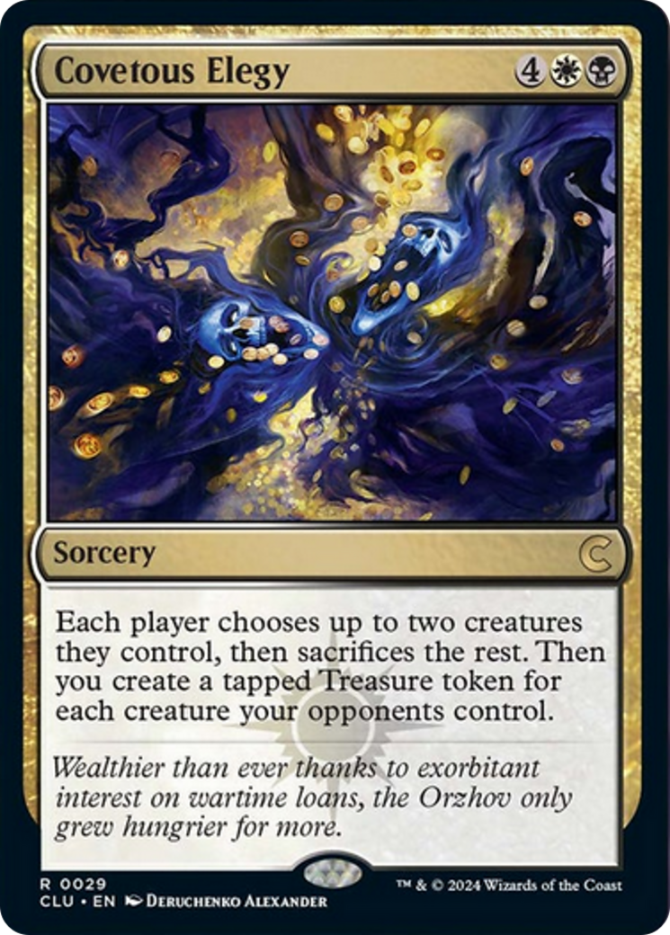 Covetous Elegy [Ravnica: Clue Edition] - Magic: The Gathering - Card Brawlers | Quebec | Canada |