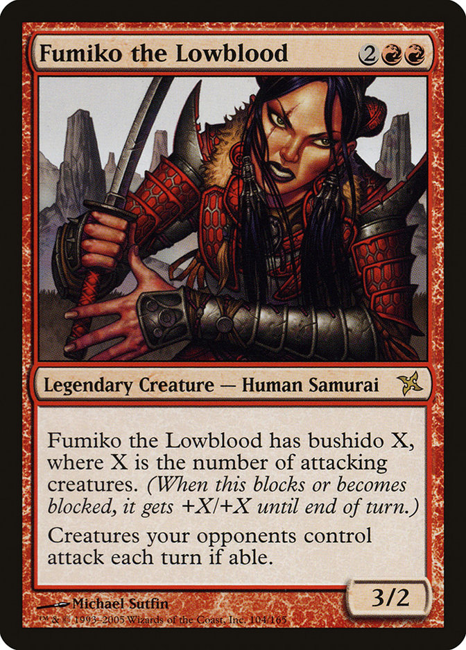 Fumiko the Lowblood [Betrayers of Kamigawa] - Magic: The Gathering - Card Brawlers | Quebec | Canada |