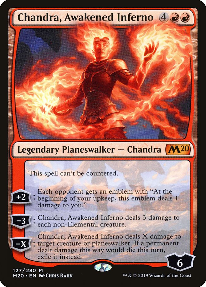 Chandra, Awakened Inferno [Core Set 2020] - Magic: The Gathering - Card Brawlers | Quebec | Canada |
