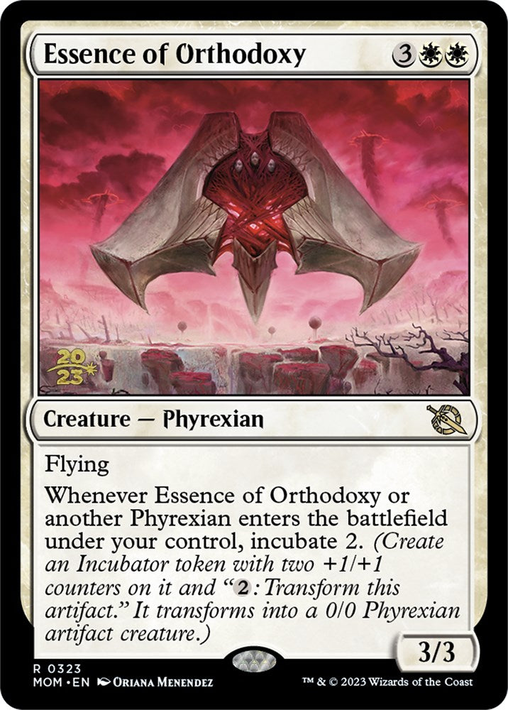 Essence of Orthodoxy [March of the Machine Prerelease Promos] - Magic: The Gathering - Card Brawlers | Quebec | Canada |