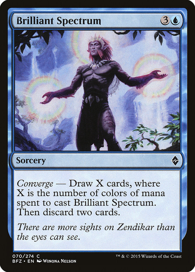 Brilliant Spectrum [Battle for Zendikar] - Magic: The Gathering - Card Brawlers | Quebec | Canada |