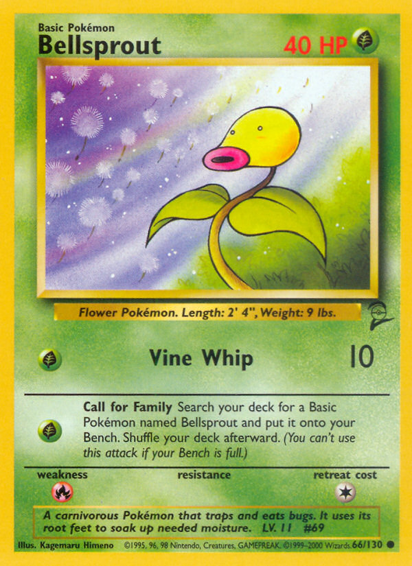 Bellsprout (66/130) [Base Set 2] - Pokémon - Card Brawlers | Quebec | Canada |