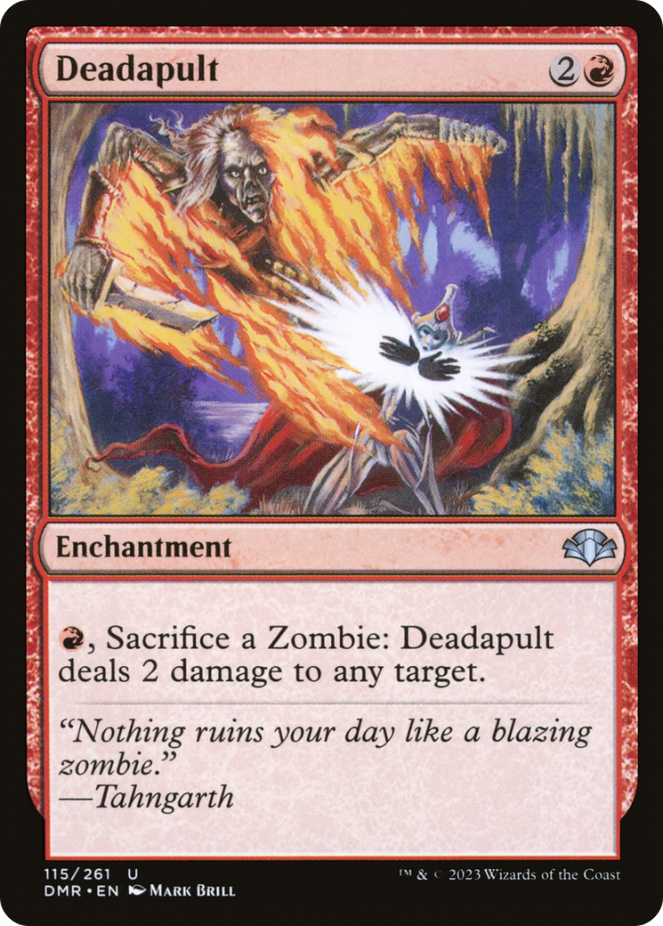 Deadapult [Dominaria Remastered] - Magic: The Gathering - Card Brawlers | Quebec | Canada |