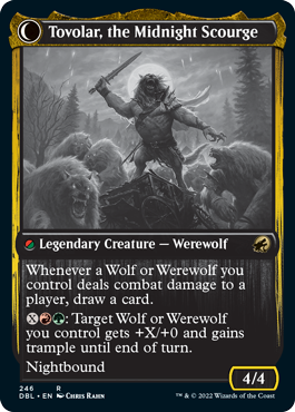 Tovolar, Dire Overlord // Tovolar, the Midnight Scourge [Innistrad: Double Feature] - Magic: The Gathering - Card Brawlers | Quebec | Canada |