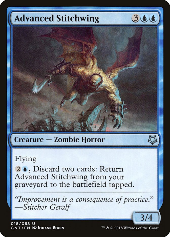 Advanced Stitchwing [Game Night 2018] - Magic: The Gathering - Card Brawlers | Quebec | Canada |