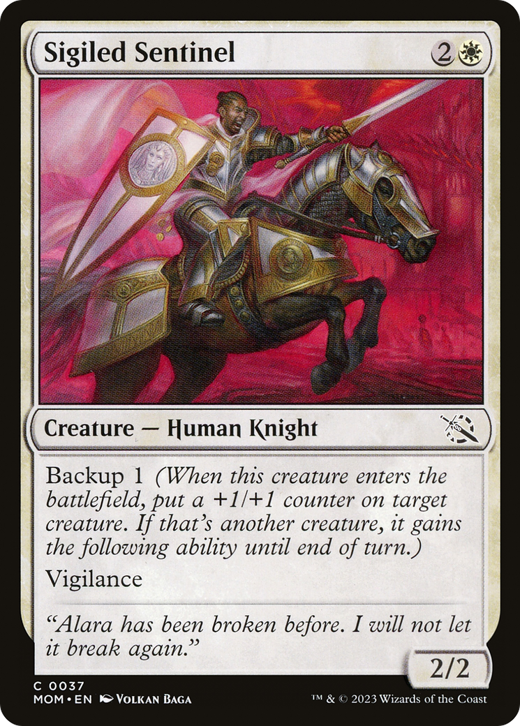 Sigiled Sentinel [March of the Machine] - Magic: The Gathering - Card Brawlers | Quebec | Canada |