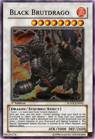Black Brutdrago [SOVR-EN043] Super Rare - Yu-Gi-Oh! - Card Brawlers | Quebec | Canada |