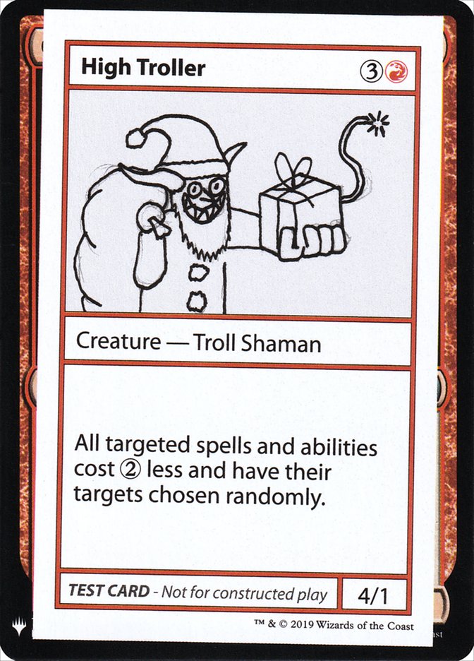 High Troller [Mystery Booster Playtest Cards] - Magic: The Gathering - Card Brawlers | Quebec | Canada |