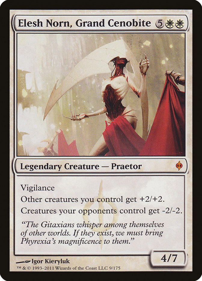 Elesh Norn, Grand Cenobite [New Phyrexia] - Magic: The Gathering - Card Brawlers | Quebec | Canada |