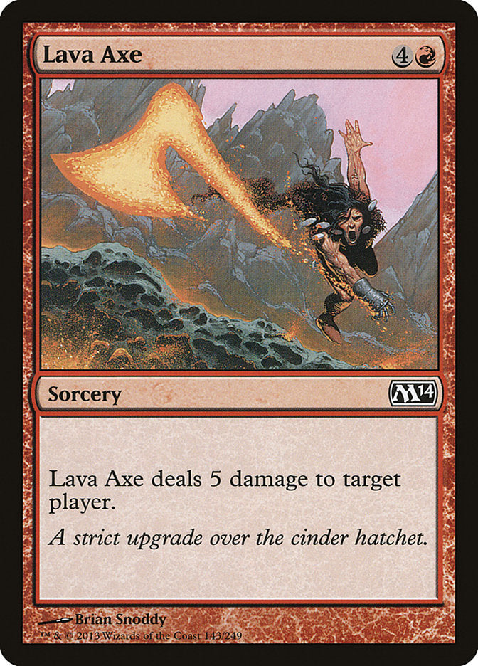 Lava Axe [Magic 2014] - Magic: The Gathering - Card Brawlers | Quebec | Canada |