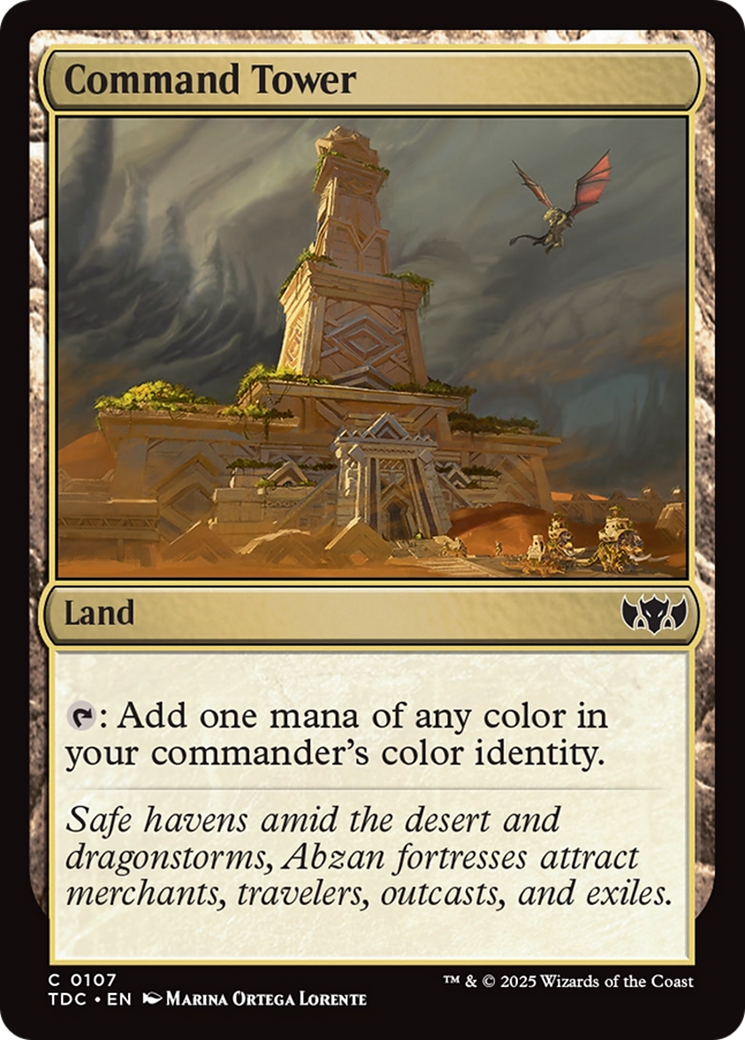 Command Tower [Tarkir: Dragonstorm Commander] - Magic: The Gathering - Card Brawlers | Quebec | Canada |