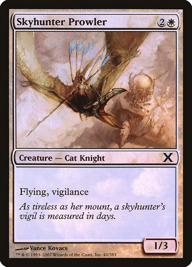 Skyhunter Prowler (Premium Foil) [Tenth Edition] - Magic: The Gathering - Card Brawlers | Quebec | Canada |
