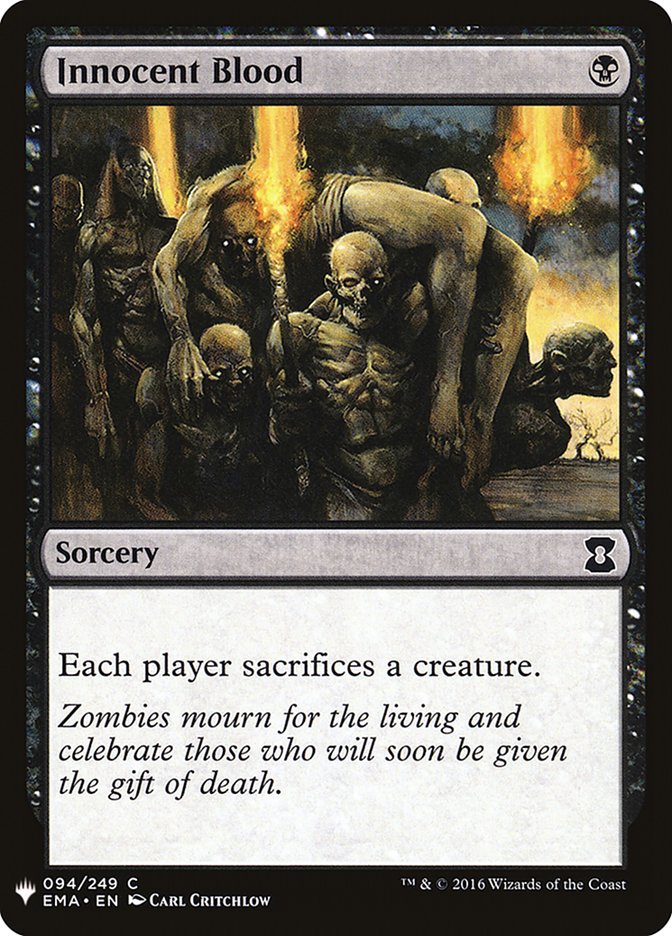Innocent Blood [Mystery Booster] - Magic: The Gathering - Card Brawlers | Quebec | Canada |