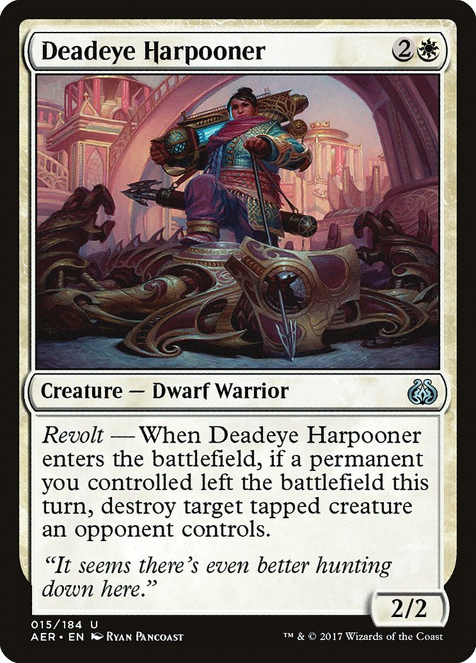 Deadeye Harpooner [Aether Revolt] - Magic: The Gathering - Card Brawlers | Quebec | Canada |
