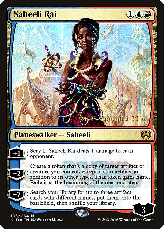Saheeli Rai [Kaladesh Prerelease Promos] - Magic: The Gathering - Card Brawlers | Quebec | Canada |