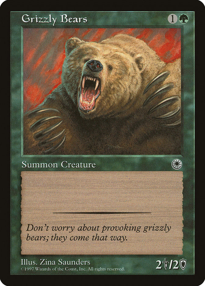 Grizzly Bears [Portal] - Magic: The Gathering - Card Brawlers | Quebec | Canada |
