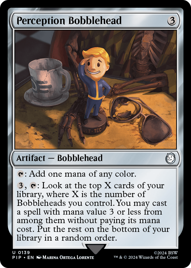 Perception Bobblehead [Fallout] - Magic: The Gathering - Card Brawlers | Quebec | Canada |