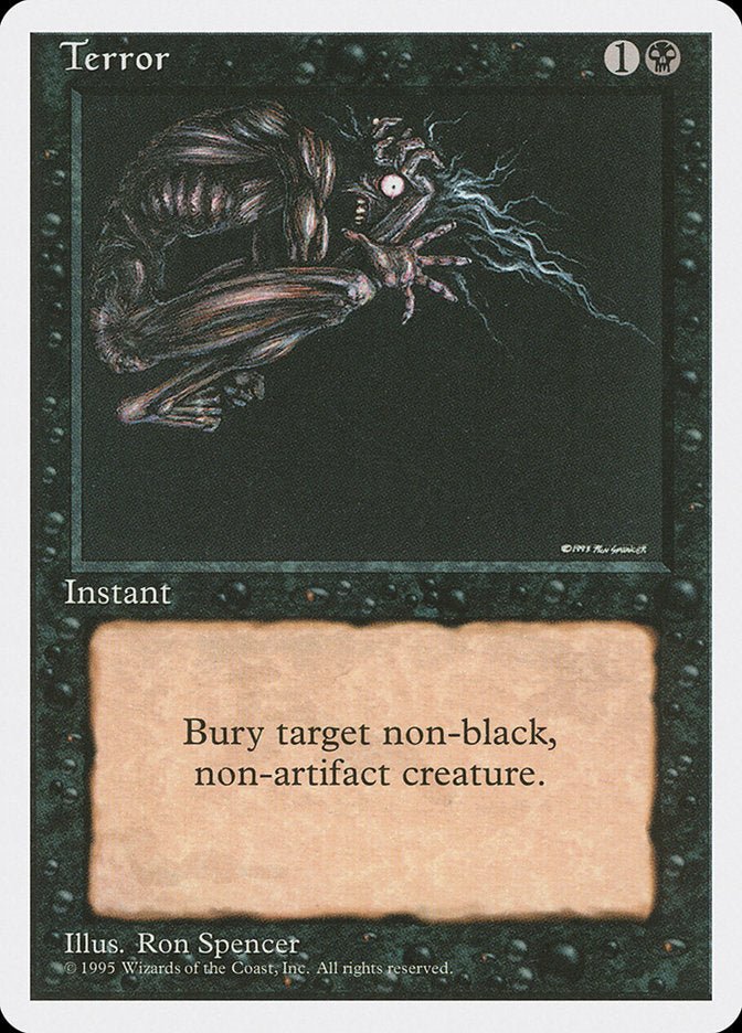 Terror [Fourth Edition] - Magic: The Gathering - Card Brawlers | Quebec | Canada |