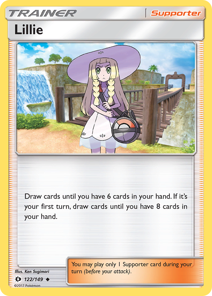 Lillie (122/149) [Sun & Moon: Base Set] - Pokémon - Card Brawlers | Quebec | Canada |