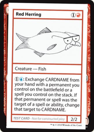 Red Herring (2021 Edition) [Mystery Booster Playtest Cards] - Magic: The Gathering - Card Brawlers | Quebec | Canada |