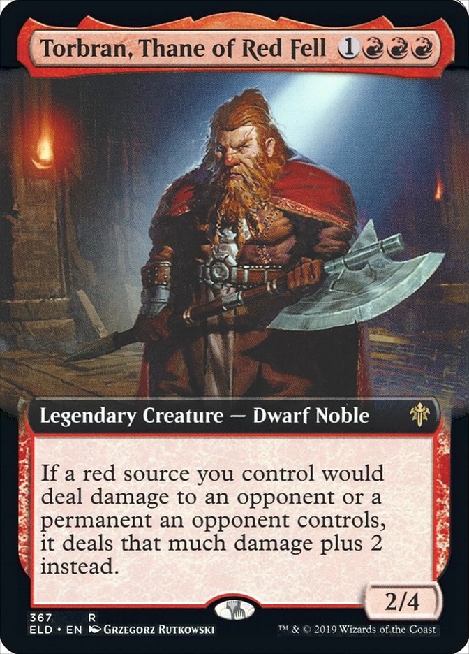 Torbran, Thane of Red Fell (Extended Art) [Throne of Eldraine] - Magic: The Gathering - Card Brawlers | Quebec | Canada |