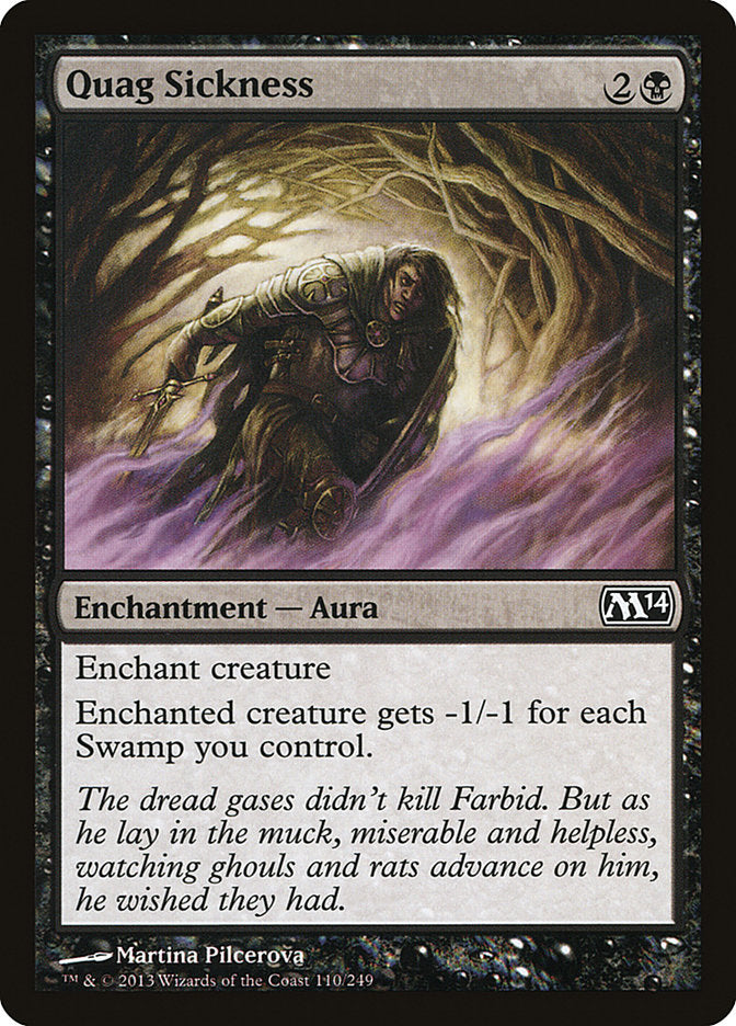 Quag Sickness [Magic 2014] - Magic: The Gathering - Card Brawlers | Quebec | Canada |