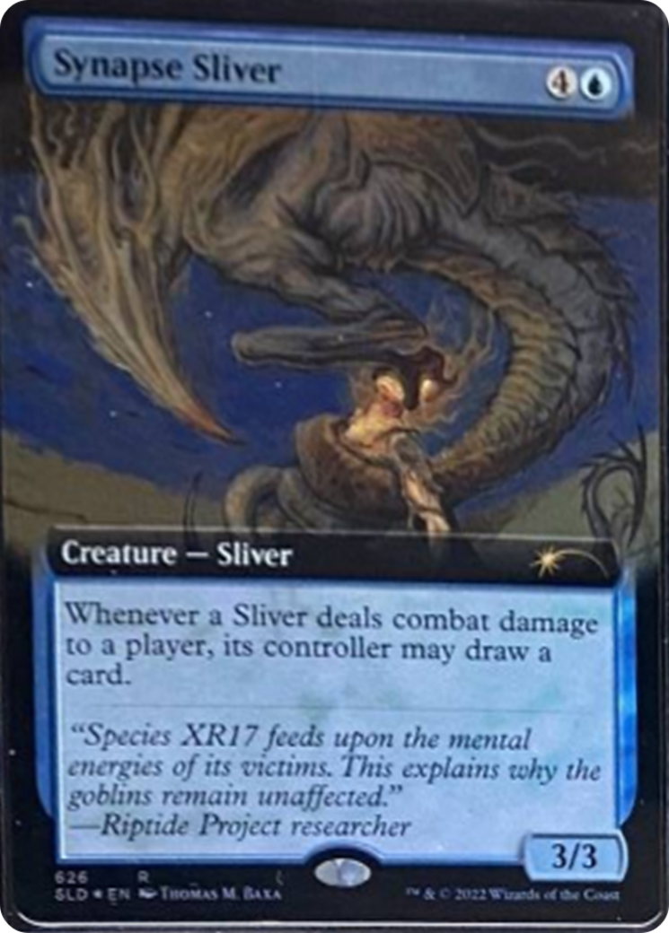Synapse Sliver (Extended Art) [Secret Lair Drop Series] - Magic: The Gathering - Card Brawlers | Quebec | Canada |