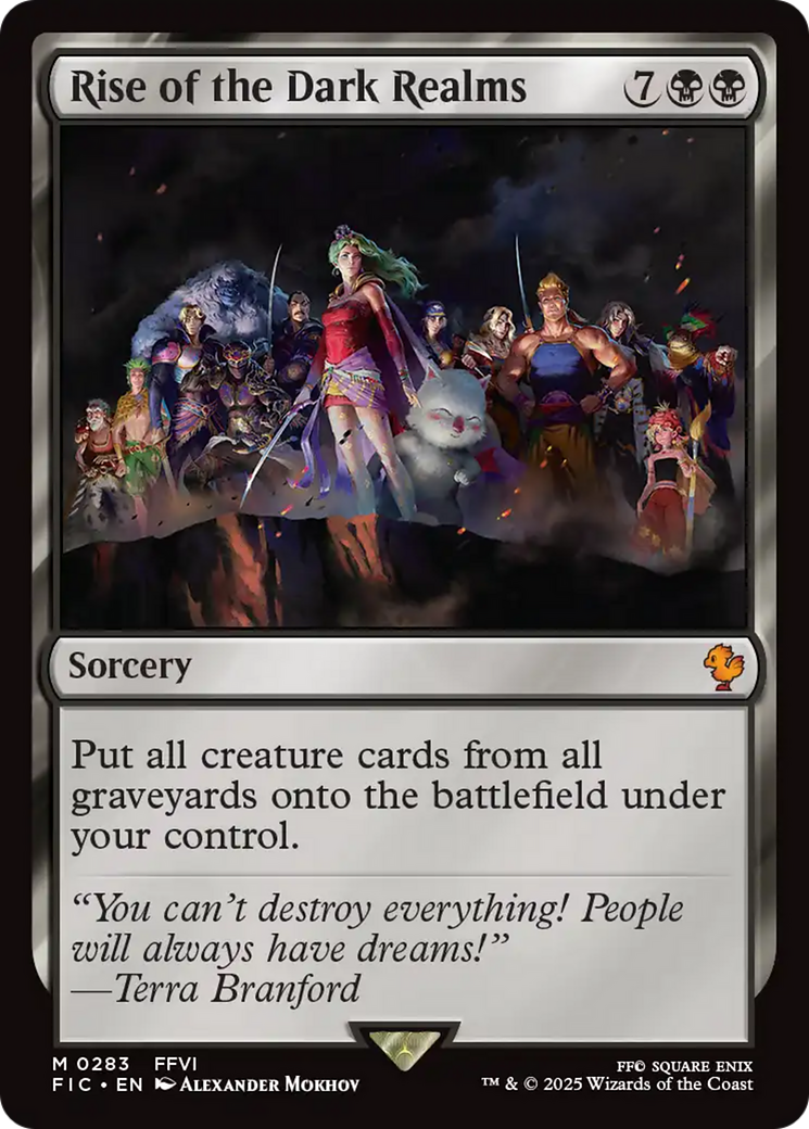 Rise of the Dark Realms [FINAL FANTASY Commander] - Magic: The Gathering - Card Brawlers | Quebec | Canada |