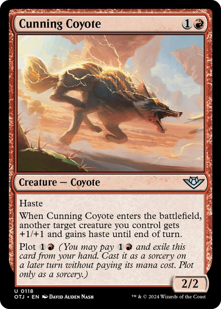 Cunning Coyote [Outlaws of Thunder Junction] - Magic: The Gathering - Card Brawlers | Quebec | Canada |