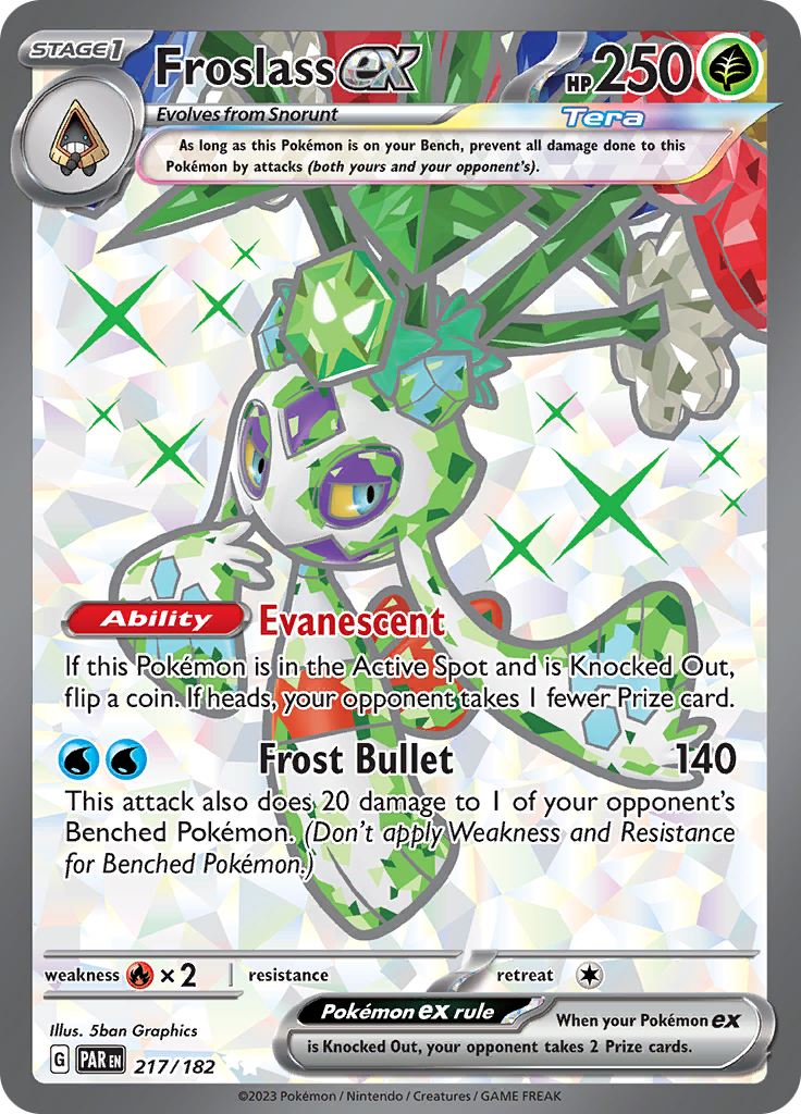 Froslass ex (217/182) [Scarlet & Violet: Paradox Rift] - Pokémon - Card Brawlers | Quebec | Canada |