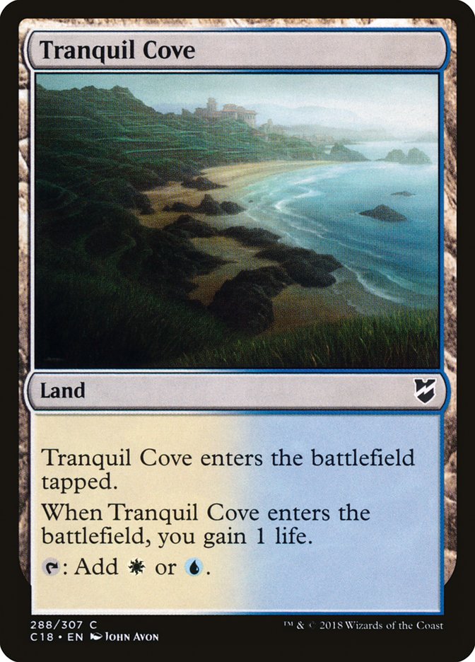 Tranquil Cove [Commander 2018] - Magic: The Gathering - Card Brawlers | Quebec | Canada |