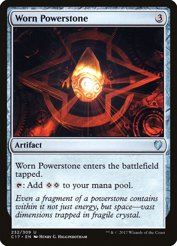 Worn Powerstone [Commander 2017] - Magic: The Gathering - Card Brawlers | Quebec | Canada |