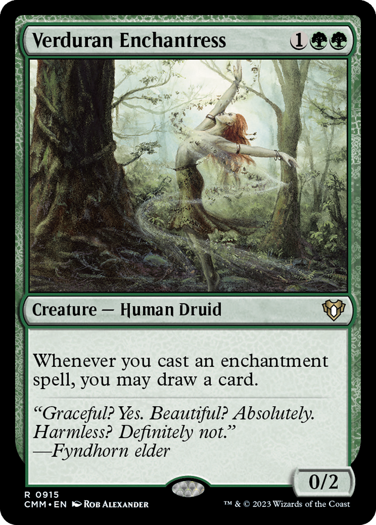 Verduran Enchantress [Commander Masters] - Magic: The Gathering - Card Brawlers | Quebec | Canada |
