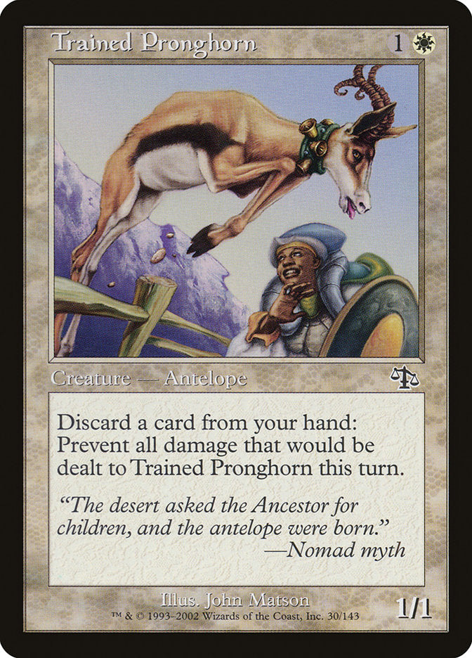 Trained Pronghorn [Judgment] - Magic: The Gathering - Card Brawlers | Quebec | Canada |
