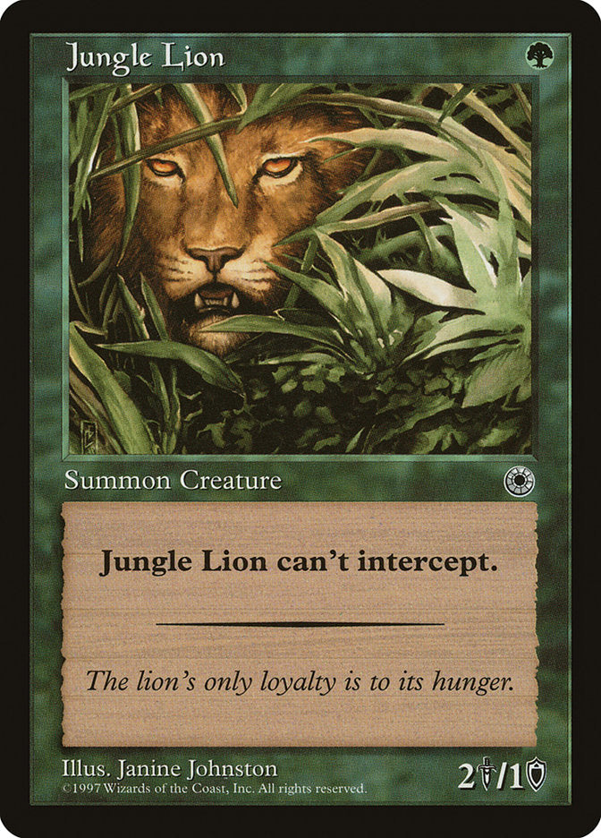 Jungle Lion [Portal] - Magic: The Gathering - Card Brawlers | Quebec | Canada |