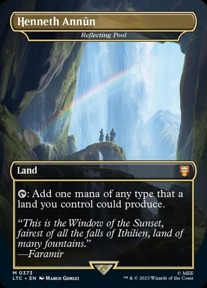 Henneth Annun - Reflecting Pool [The Lord of the Rings: Tales of Middle-Earth Commander] - Magic: The Gathering - Card Brawlers | Quebec | Canada |